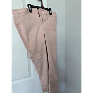 The limited light pink slim leg trouser pants size 8